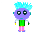 download  clipart image with 180 hue color