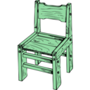 download Wooden Chair clipart image with 90 hue color