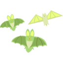 download Bat clipart image with 45 hue color