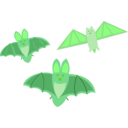 download Bat clipart image with 90 hue color