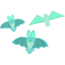 download Bat clipart image with 135 hue color