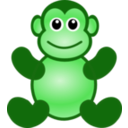 download Monkey Toy clipart image with 90 hue color