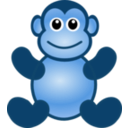 download Monkey Toy clipart image with 180 hue color