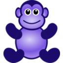 download Monkey Toy clipart image with 225 hue color