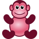 download Monkey Toy clipart image with 315 hue color