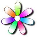 download Permaculture Flower clipart image with 270 hue color