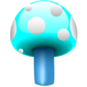 download Mushroom One clipart image with 180 hue color