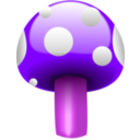 download Mushroom One clipart image with 270 hue color
