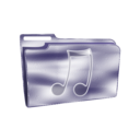 download Folder Icon Plastic Music clipart image with 225 hue color