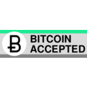 download Bannerbitcoinaccepted clipart image with 135 hue color
