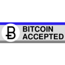 download Bannerbitcoinaccepted clipart image with 225 hue color