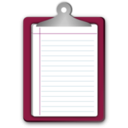 download Writing Pad clipart image with 315 hue color