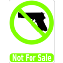 download Not For Sale clipart image with 90 hue color