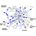 download Map Berlin Brandenburg 04r clipart image with 180 hue color