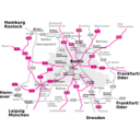 download Map Berlin Brandenburg 04r clipart image with 270 hue color