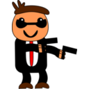 download The Spy clipart image with 0 hue color