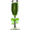 download Champagne Glass Remix 2 clipart image with 45 hue color