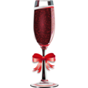 download Champagne Glass Remix 2 clipart image with 315 hue color