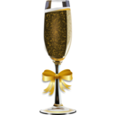 download Champagne Glass Remix 2 clipart image with 0 hue color
