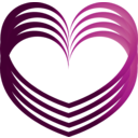 download Heart clipart image with 315 hue color