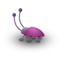 download Bug clipart image with 225 hue color