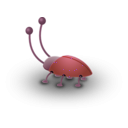 download Bug clipart image with 270 hue color