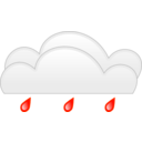 download Overcloud Rain clipart image with 180 hue color