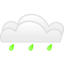 download Overcloud Rain clipart image with 270 hue color