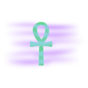 download Ankh Onirica clipart image with 90 hue color