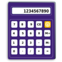 download Calculator clipart image with 45 hue color