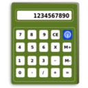 download Calculator clipart image with 225 hue color