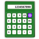 download Calculator clipart image with 270 hue color