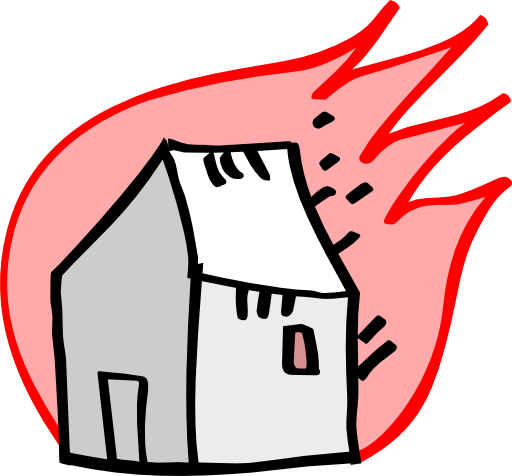 Soleas Burning House Graffiti