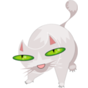 download Scarycat clipart image with 0 hue color