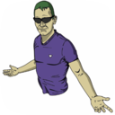 download Casual Guy 2 clipart image with 45 hue color