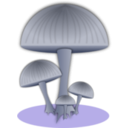 download Mushroom clipart image with 225 hue color