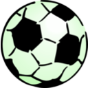 download Soccer Ball clipart image with 270 hue color