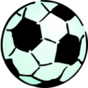 download Soccer Ball clipart image with 315 hue color