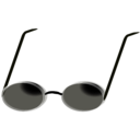 download Glasses clipart image with 180 hue color