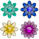 Glossy Flowers 3