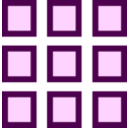 download Math Matrix clipart image with 180 hue color