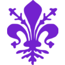download City Flag Of Florence clipart image with 270 hue color