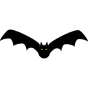 download Bat clipart image with 45 hue color