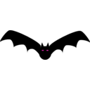 download Bat clipart image with 315 hue color