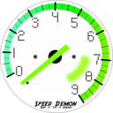 download Tachometer clipart image with 90 hue color