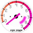 download Tachometer clipart image with 315 hue color