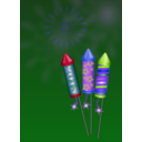 download Fireworks clipart image with 225 hue color