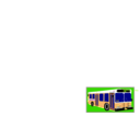 download City Bus clipart image with 45 hue color
