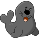 download Seal clipart image with 45 hue color