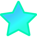 download Icon Star clipart image with 135 hue color